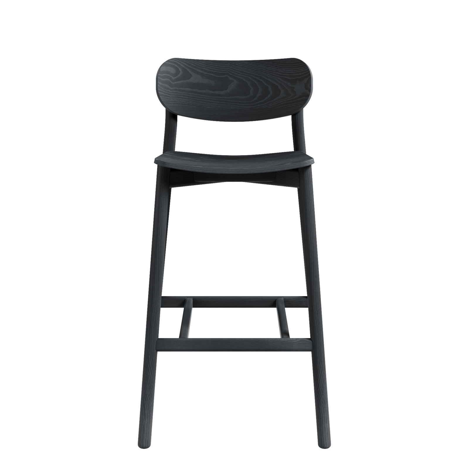 Ojai Bar Stool — Wood Frame