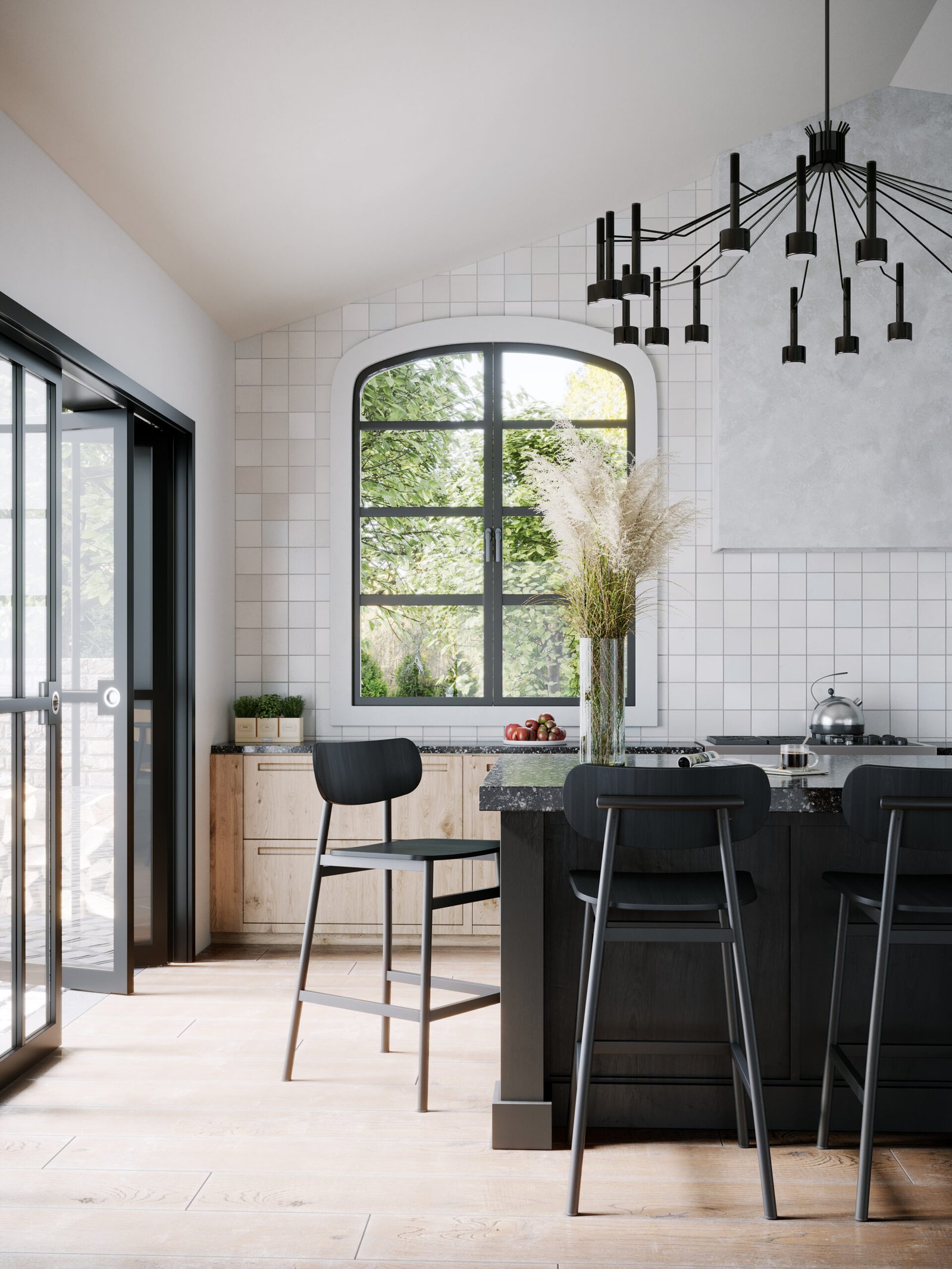 Ojai Counter Stool — Metal Frame