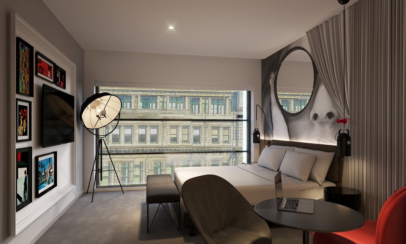 Hospitality setting with TOOU furniture, image 4