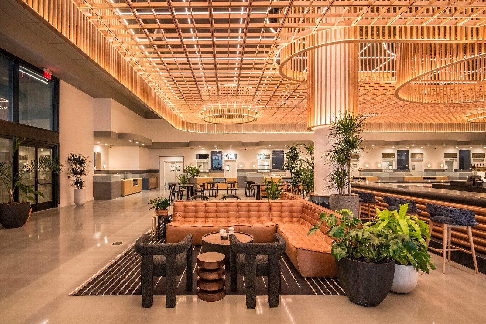 Hospitality setting with TOOU furniture, image 5
