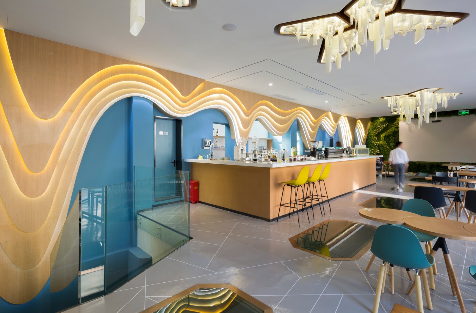 Hospitality setting with TOOU furniture, image 4