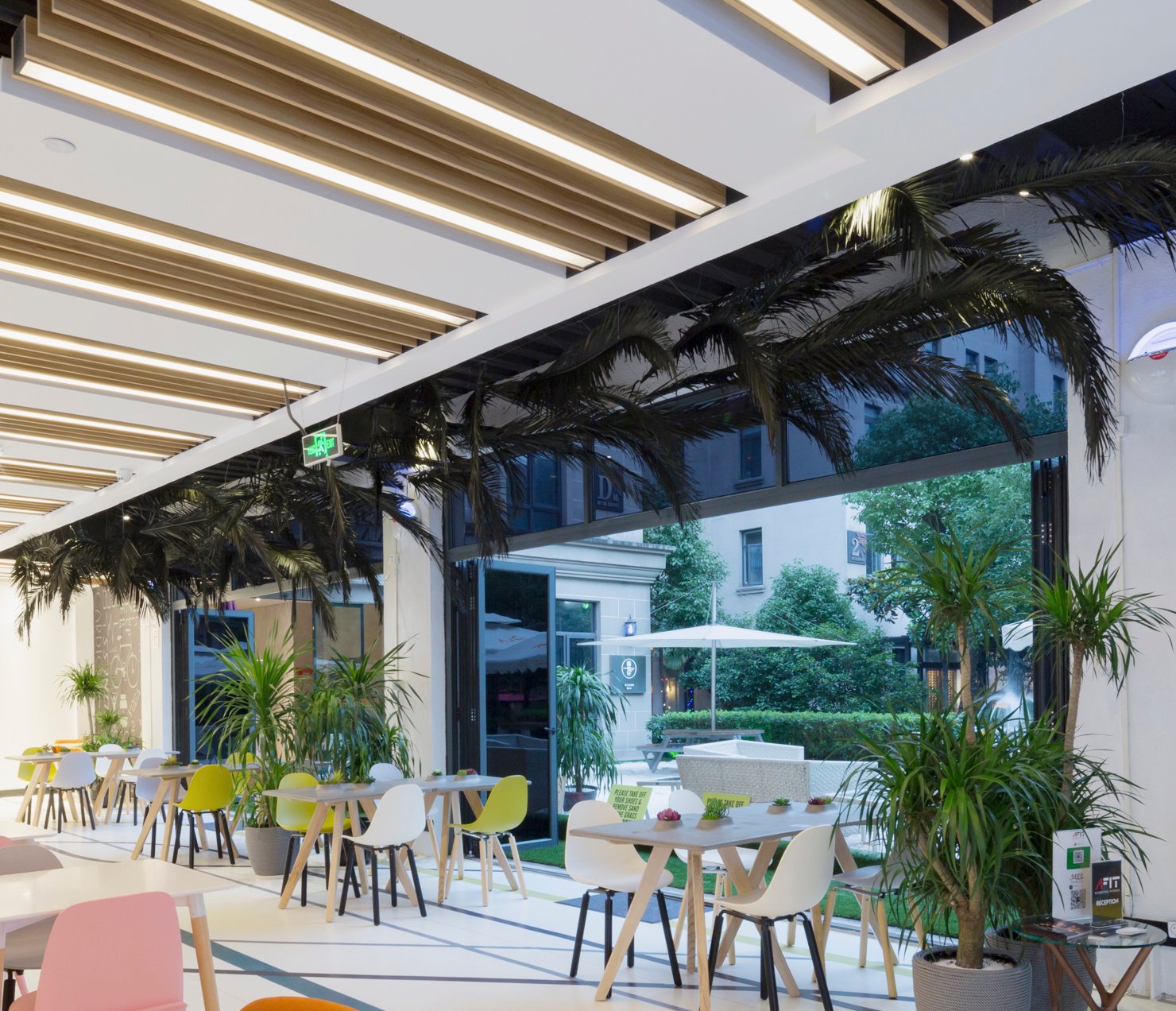 Hospitality setting with TOOU furniture, image 7