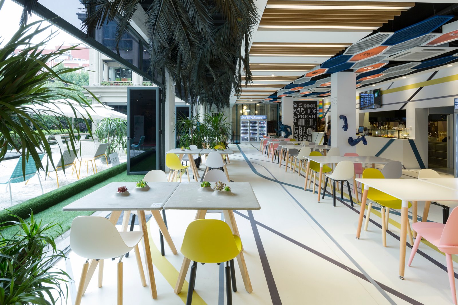 Hospitality setting with TOOU furniture, image 13