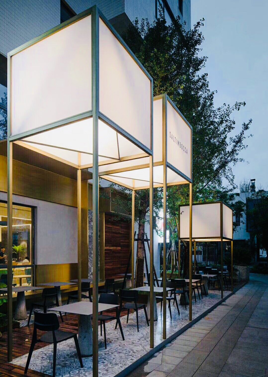 Hospitality setting with TOOU furniture, image 2