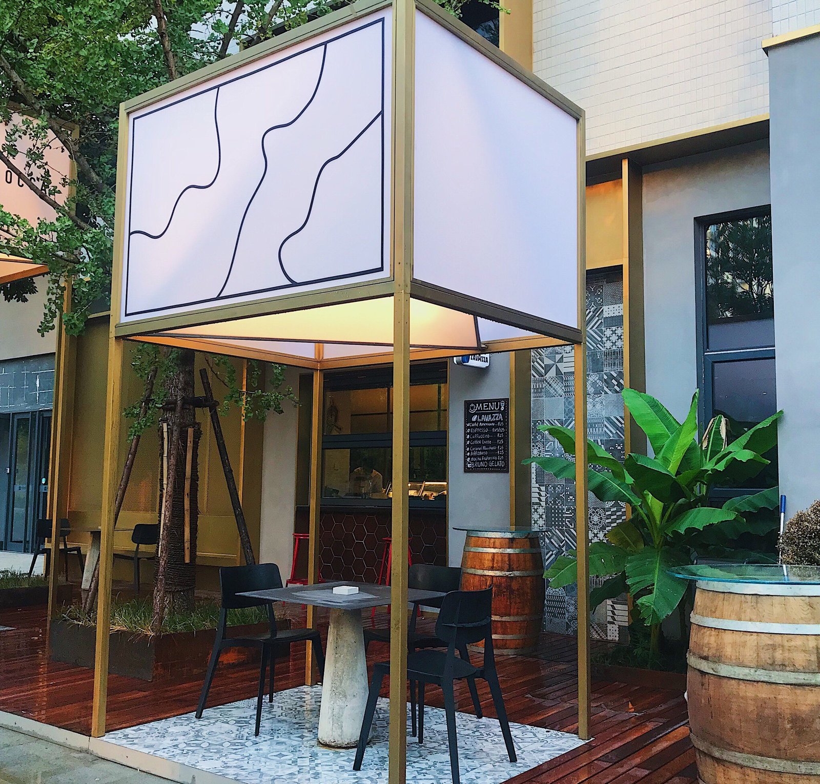 Hospitality setting with TOOU furniture, image 3