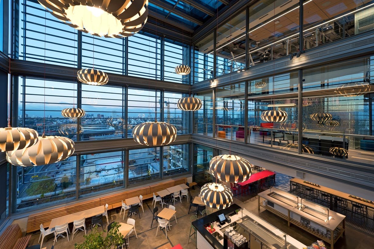 Workspace setting with TOOU furniture, image 2