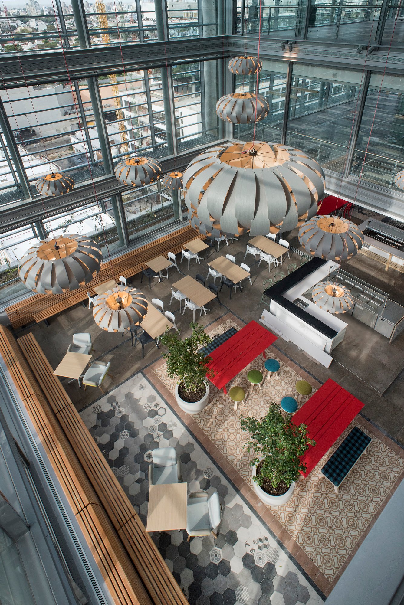 Workspace setting with TOOU furniture, image 3