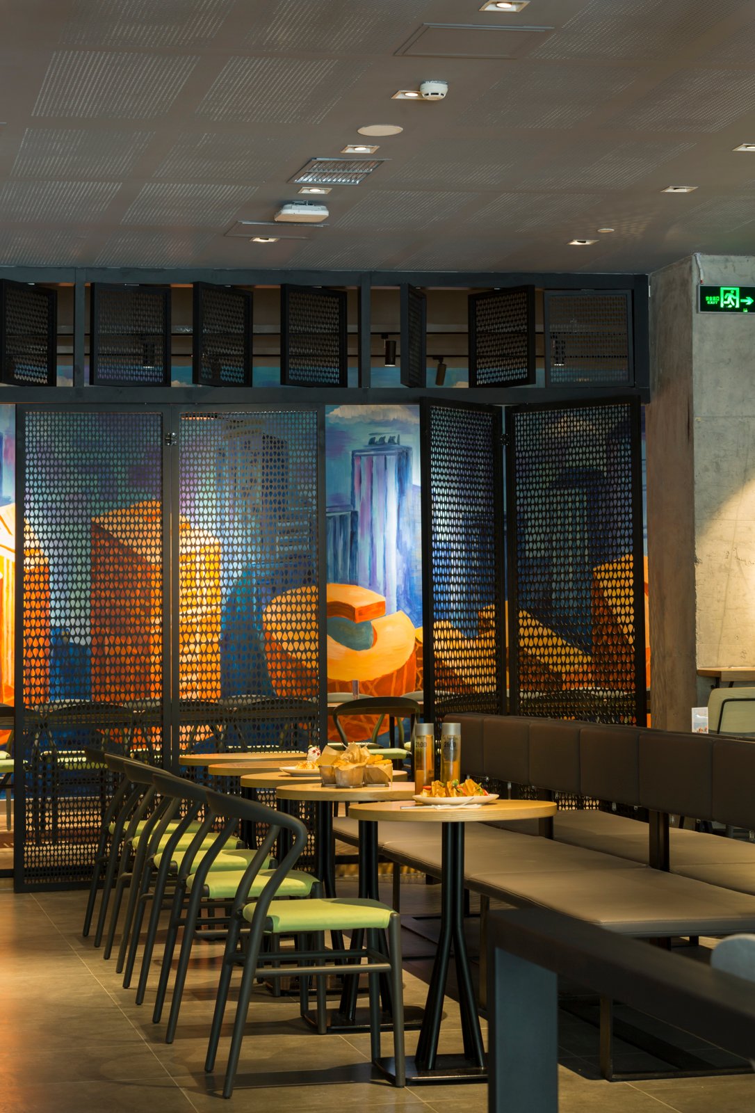 Hospitality setting with TOOU furniture, image 6