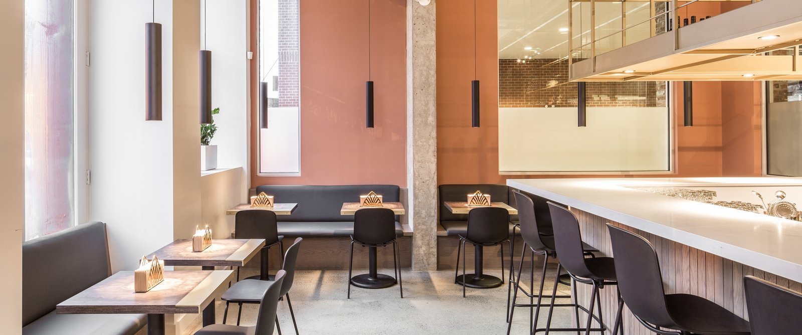 Hospitality setting with TOOU furniture, image 2