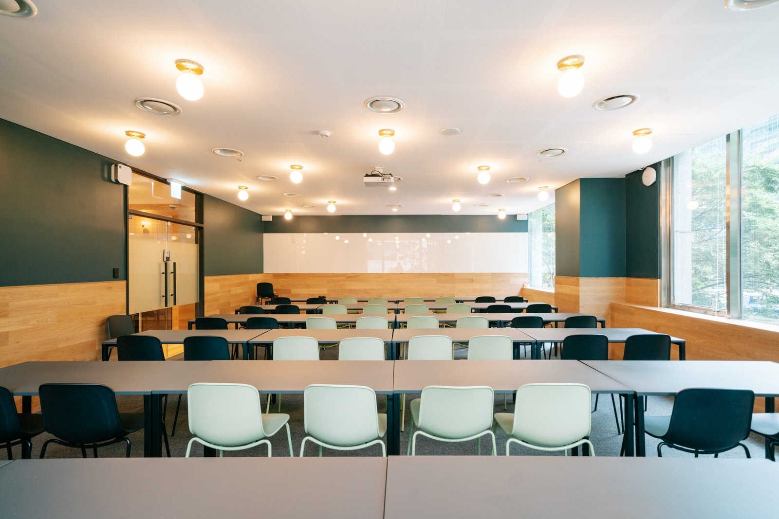 Workspace setting with TOOU furniture, image 6