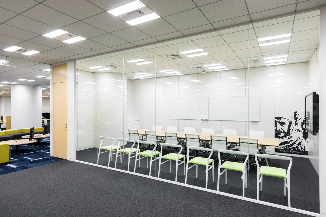 Workspace setting with TOOU furniture, image 3
