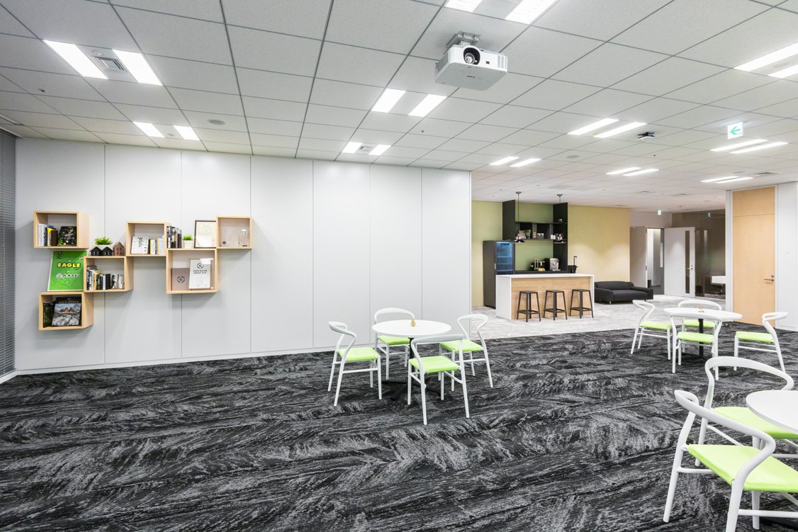 Workspace setting with TOOU furniture, image 5
